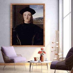 Portrait of Guidobaldo da Montefeltro By Raphael