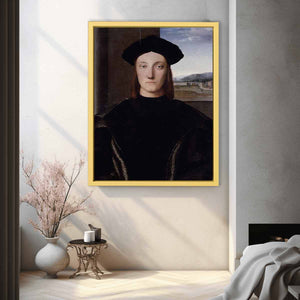 Portrait of Guidobaldo da Montefeltro By Raphael