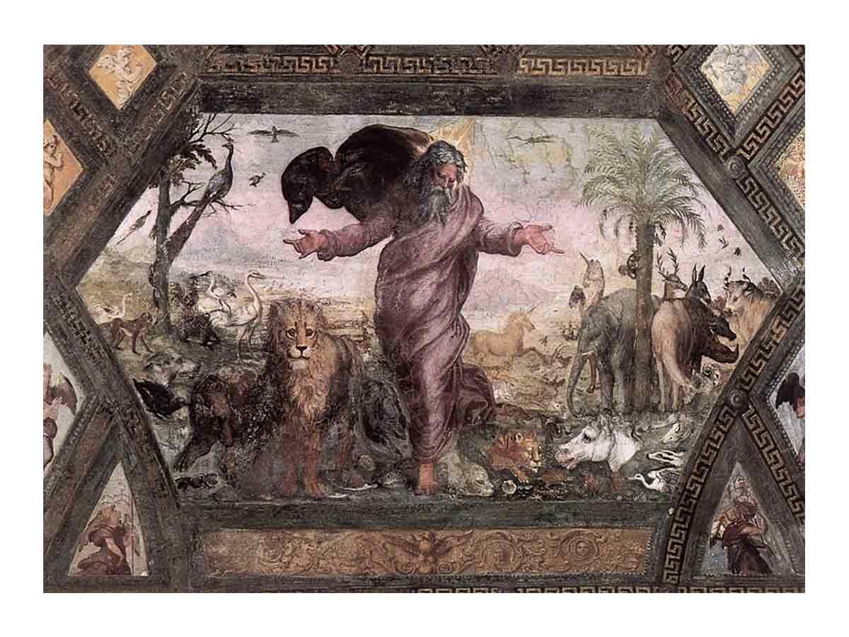 The Creation of the Animals By Raphael