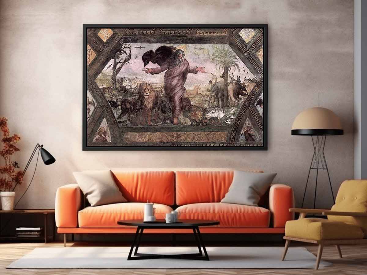 The Creation of the Animals By Raphael