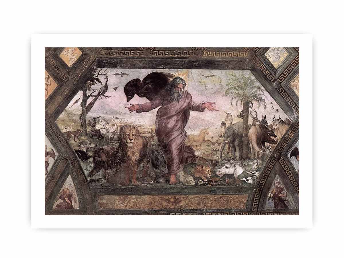 The Creation of the Animals By Raphael