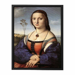 Portrait of Maddalena Doni By Raphael