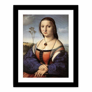 Portrait of Maddalena Doni By Raphael