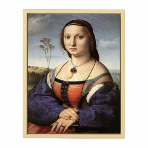 Portrait of Maddalena Doni By Raphael