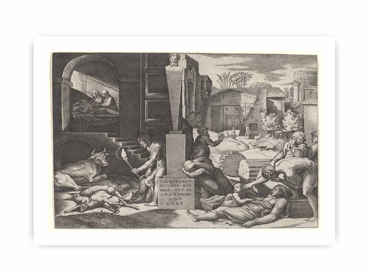 Il Morbetto (The Plague) By Raphael