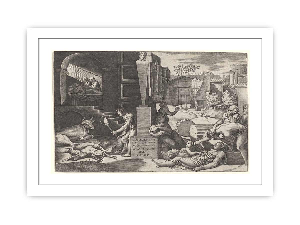 Il Morbetto (The Plague) By Raphael