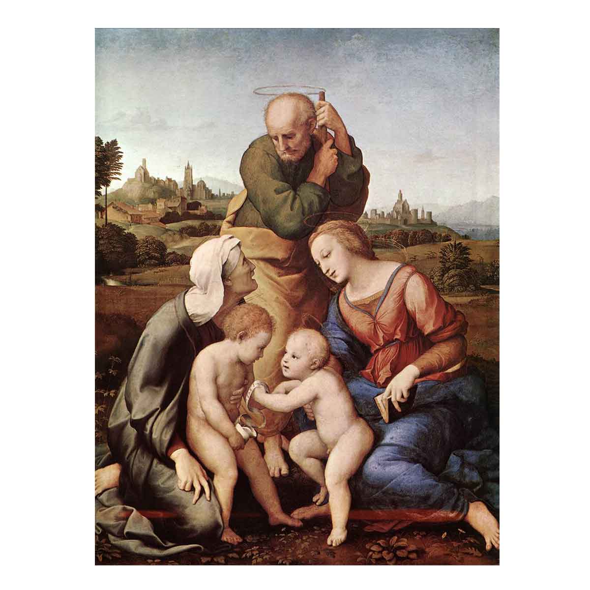 The Canigiani Madonna By Raphael