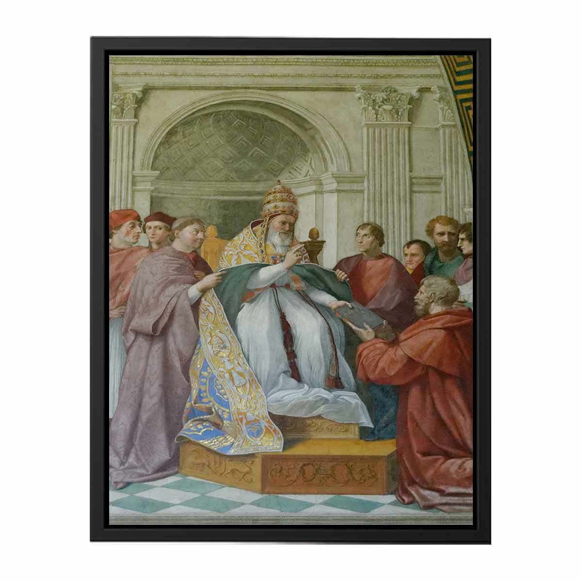Gregory IX Approving The Decretals