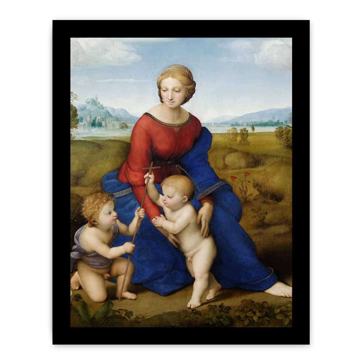 Madonna in the Meadow By Raphael