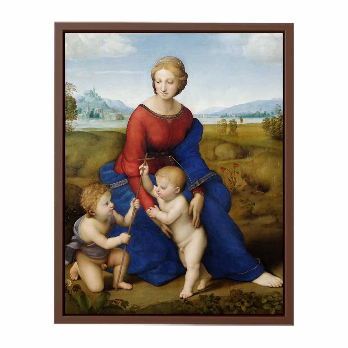 Madonna in the Meadow By Raphael