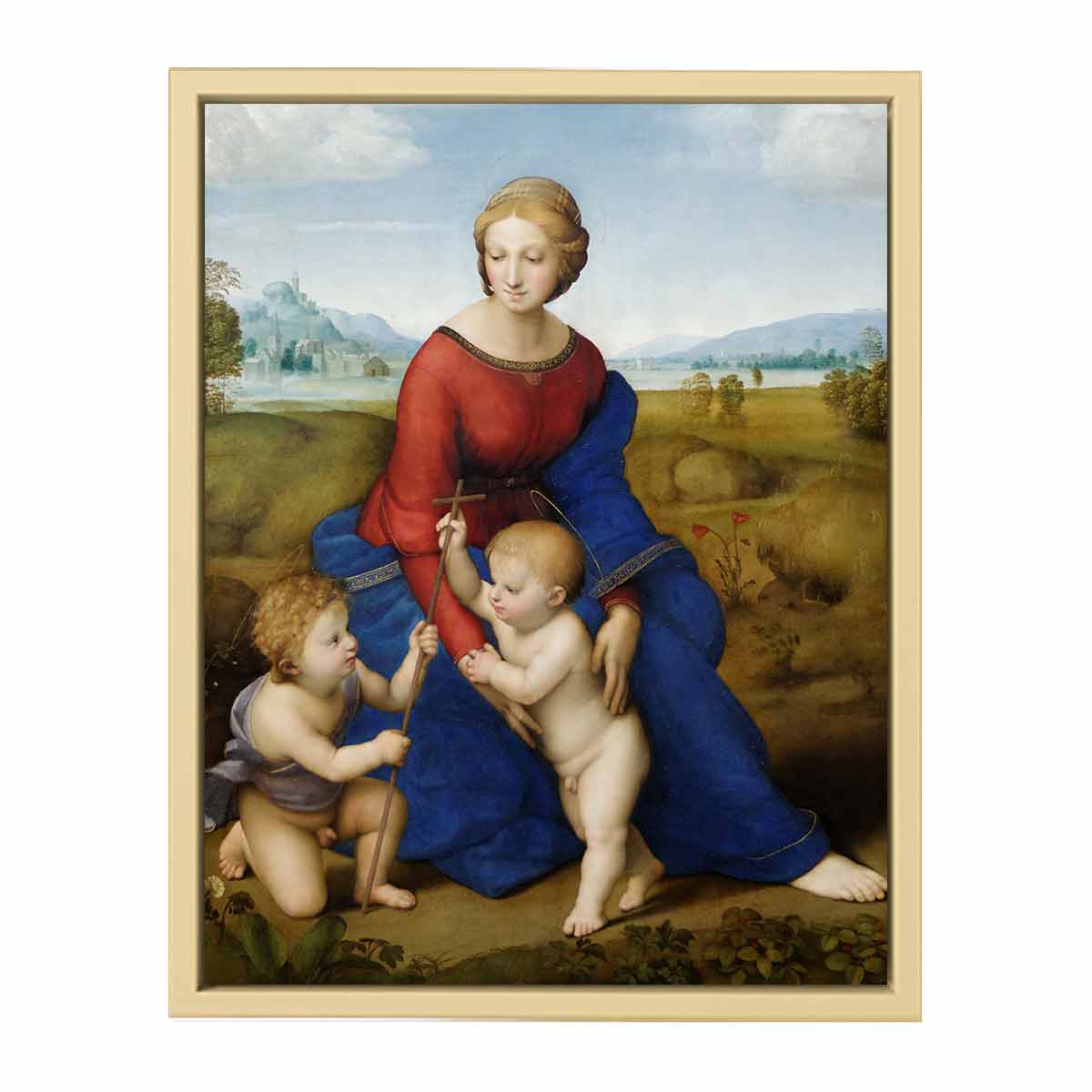 Madonna in the Meadow By Raphael