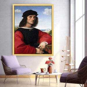 Portrait of Agnolo Doni By Raphael