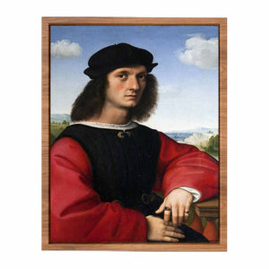Portrait of Agnolo Doni By Raphael