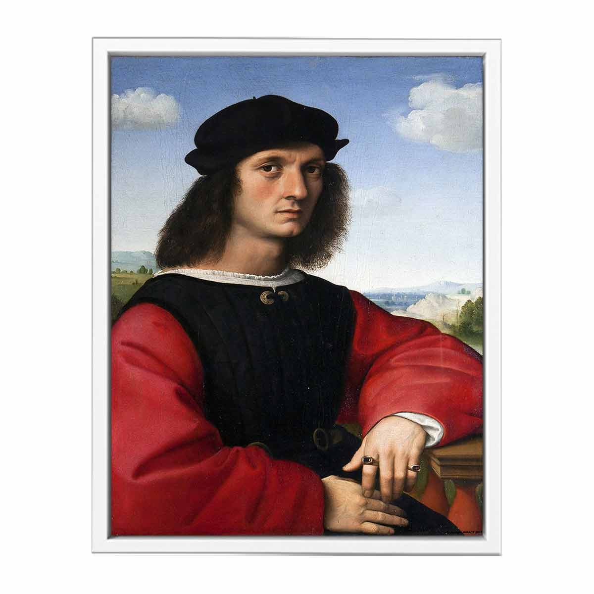 Portrait of Agnolo Doni By Raphael