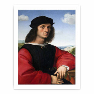 Portrait of Agnolo Doni By Raphael