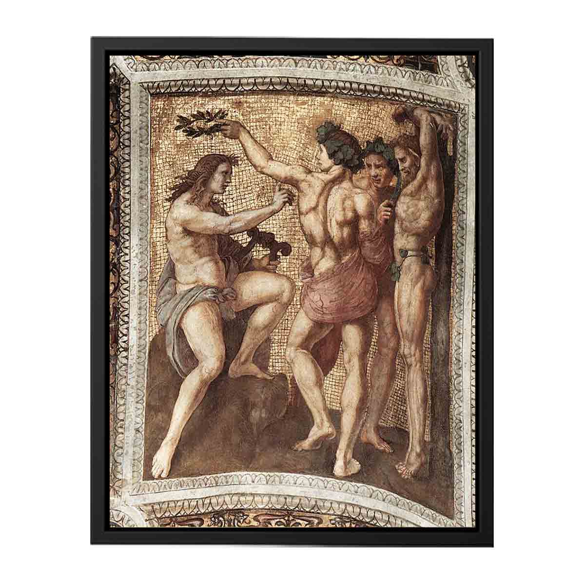 Apollo and Marsyas By Raphael