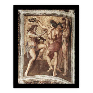 Apollo and Marsyas By Raphael