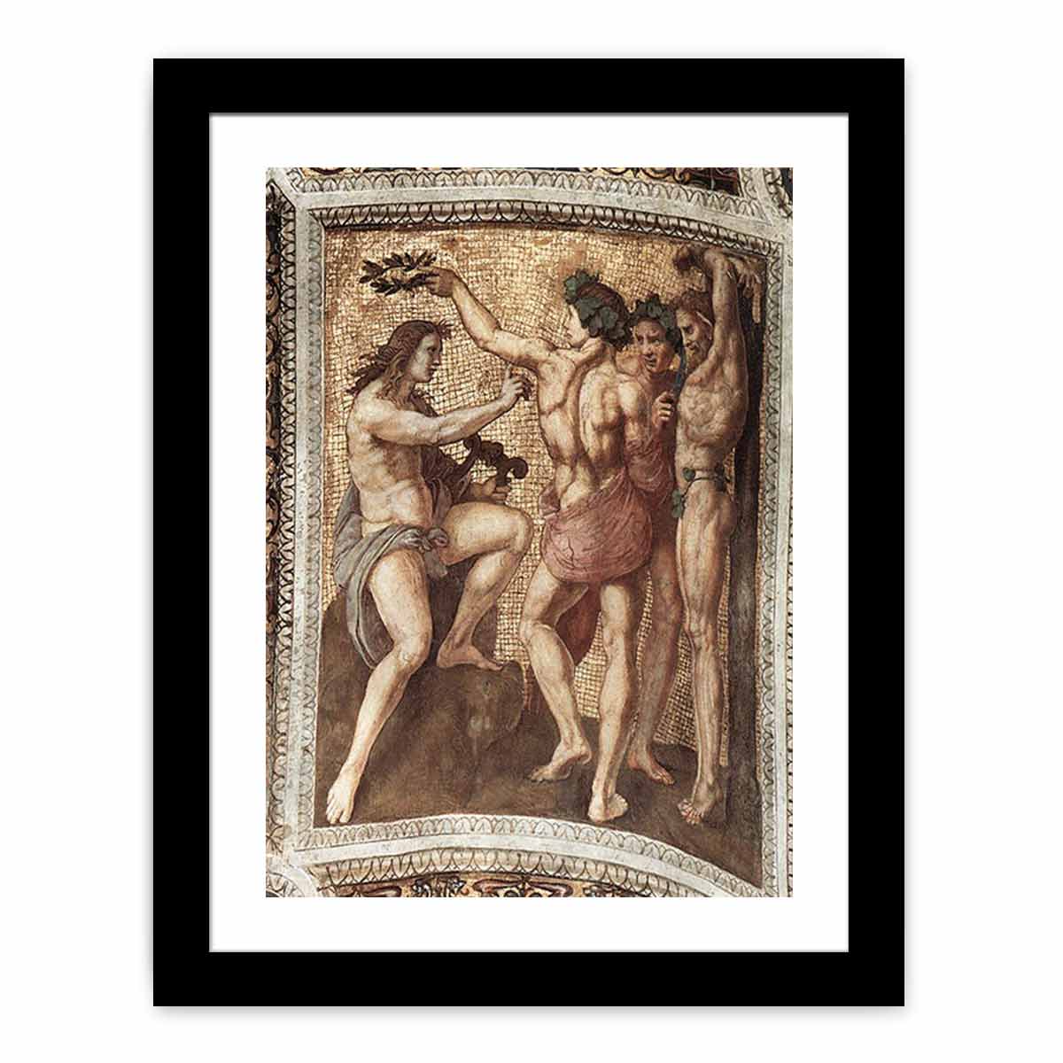 Apollo and Marsyas By Raphael