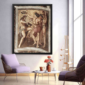 Apollo and Marsyas By Raphael