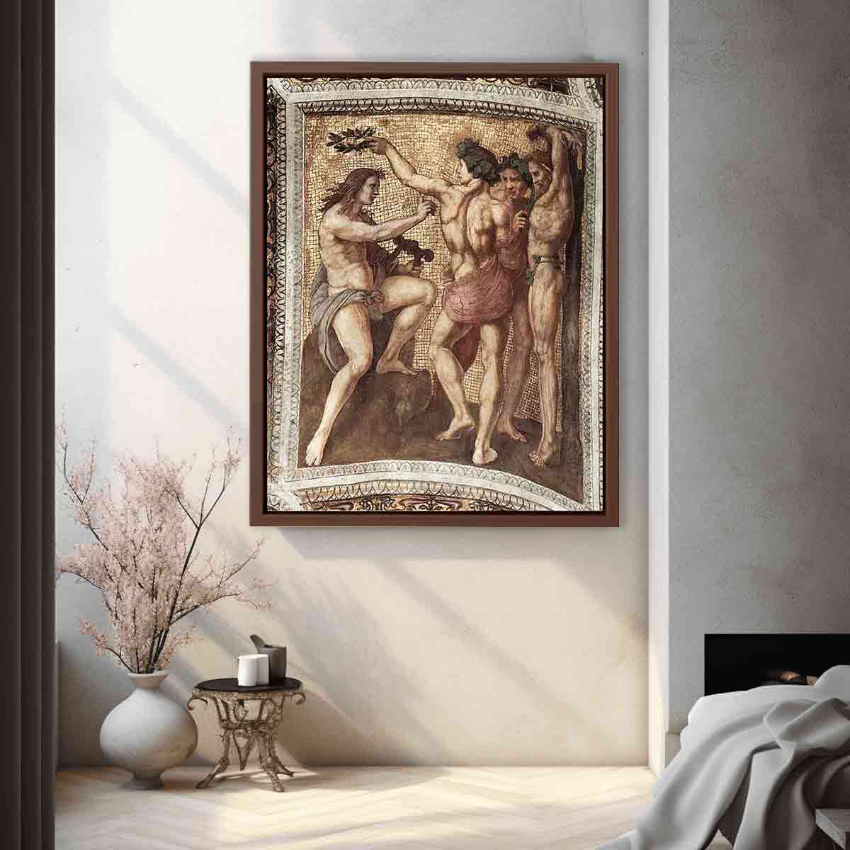 Apollo and Marsyas By Raphael