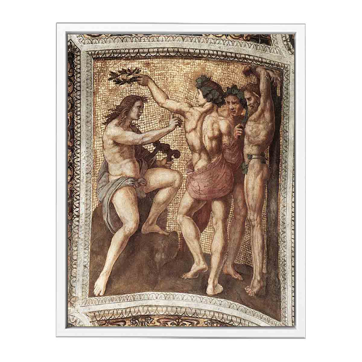 Apollo and Marsyas By Raphael