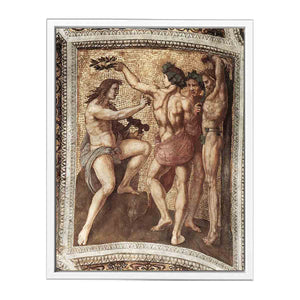 Apollo and Marsyas By Raphael