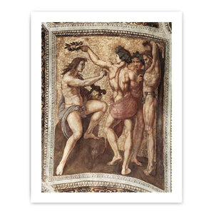 Apollo and Marsyas By Raphael