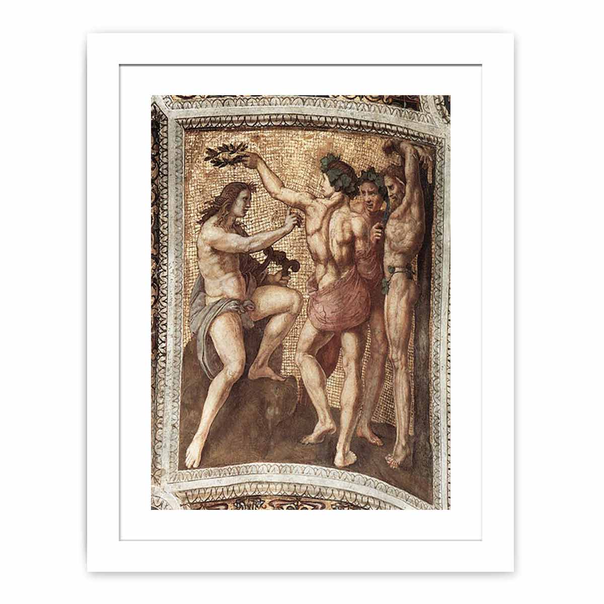 Apollo and Marsyas By Raphael