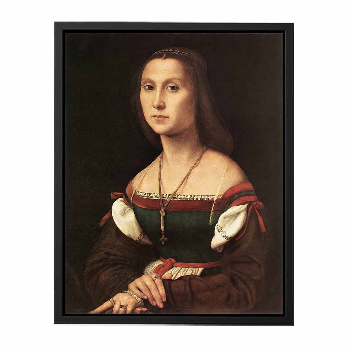 Portrait of a Young Woman By Raphael