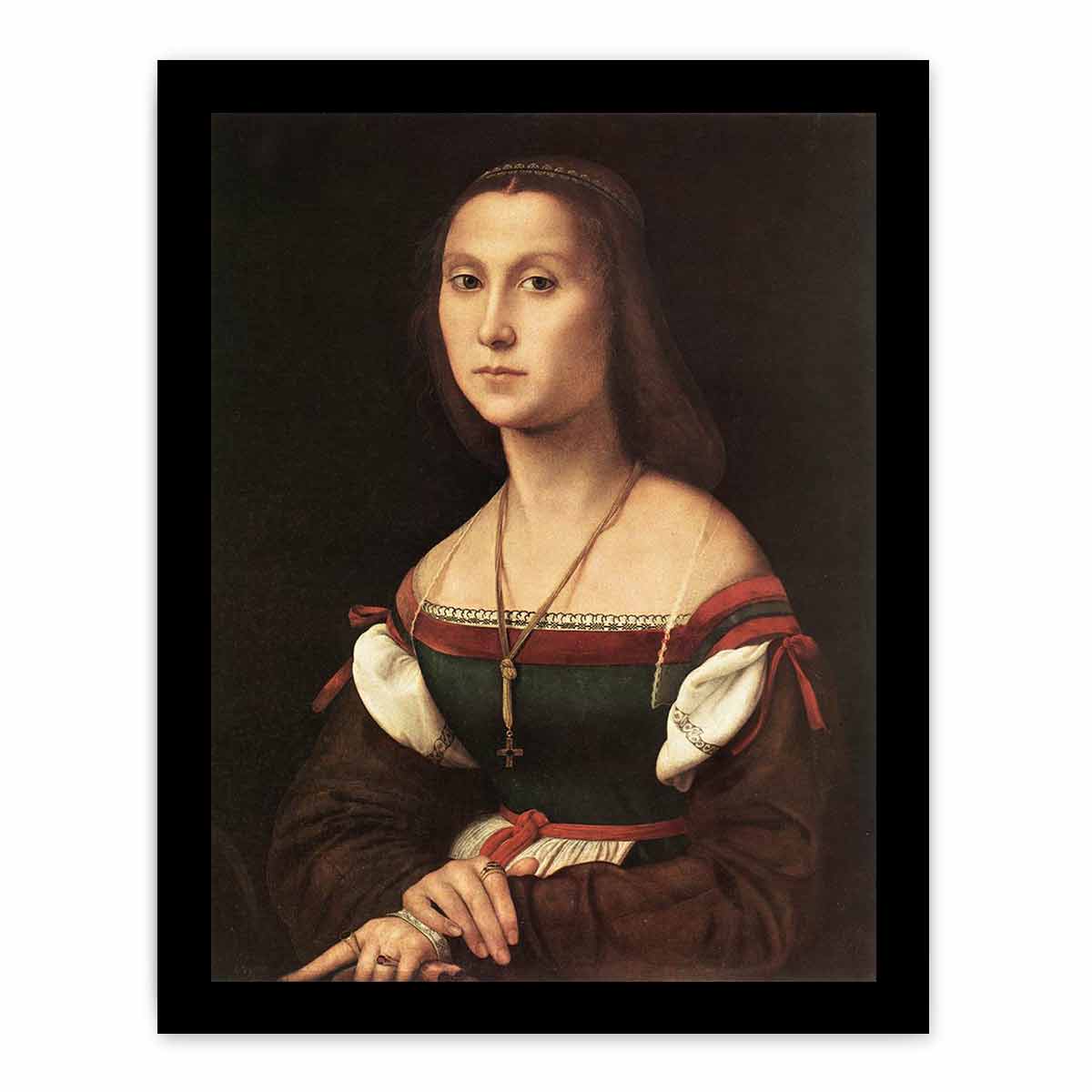 Portrait of a Young Woman By Raphael