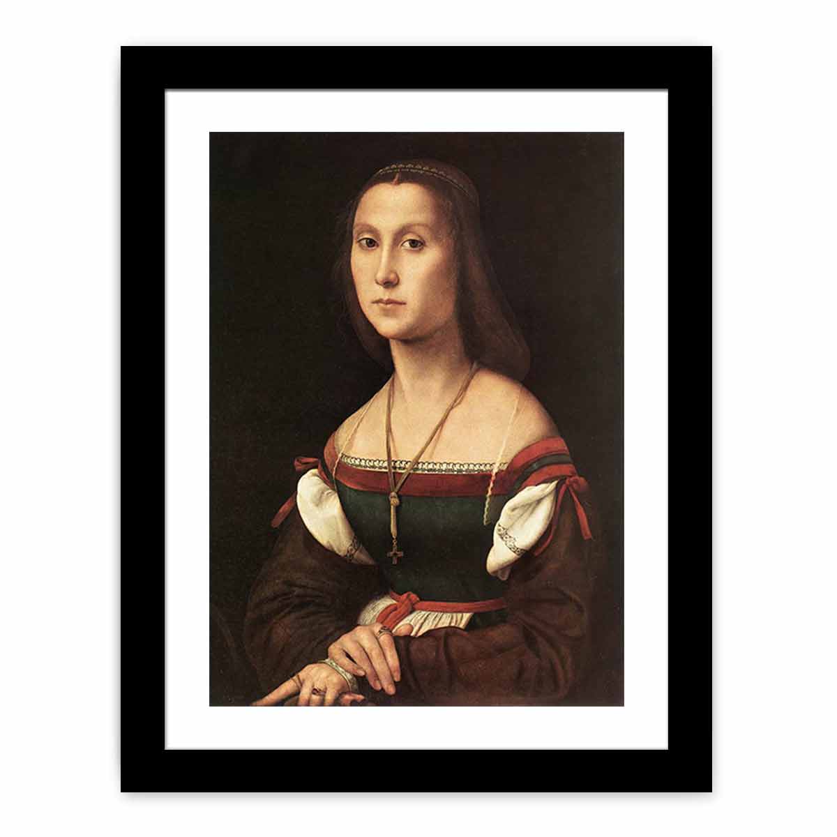 Portrait of a Young Woman By Raphael