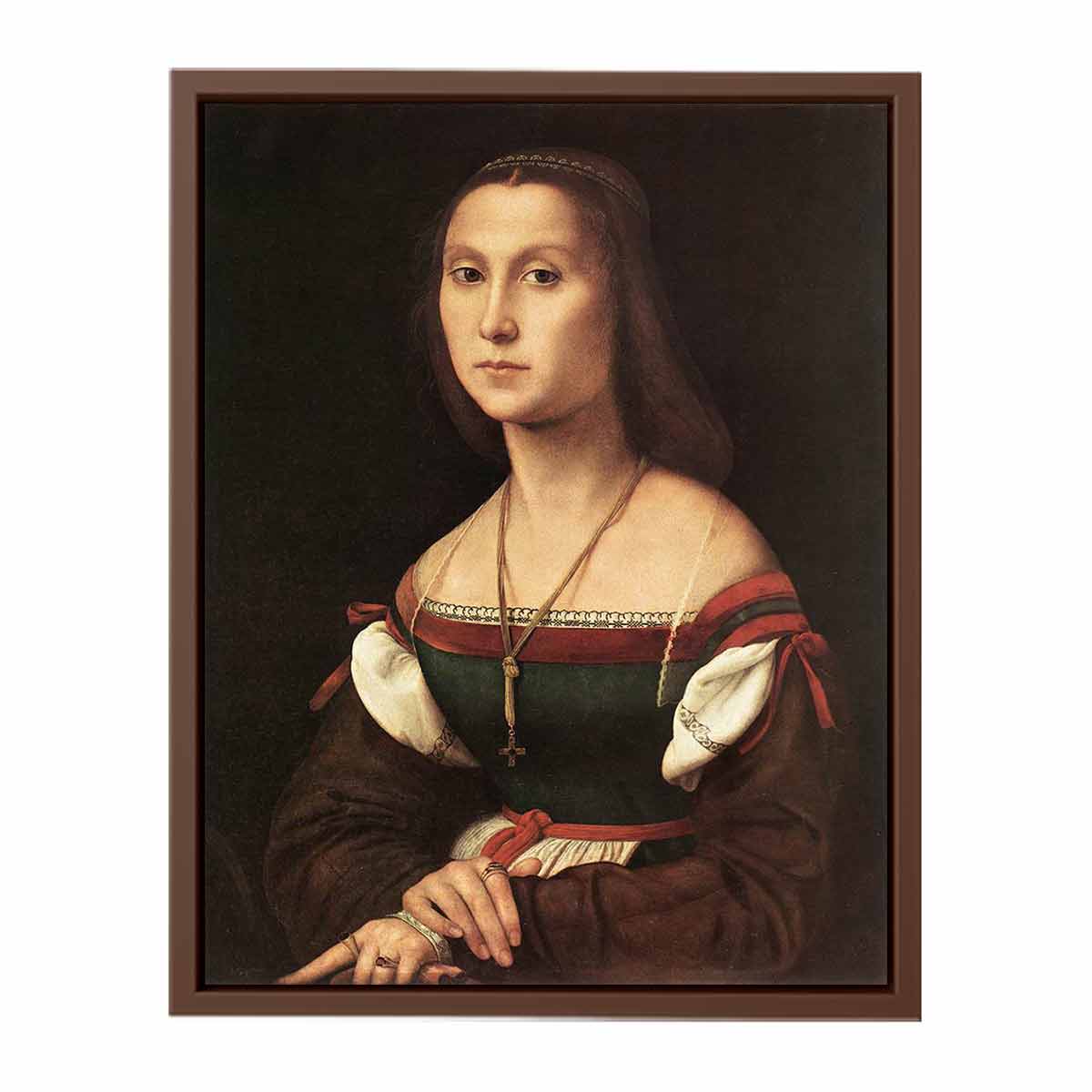 Portrait of a Young Woman By Raphael