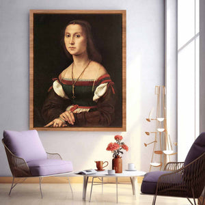 Portrait of a Young Woman By Raphael