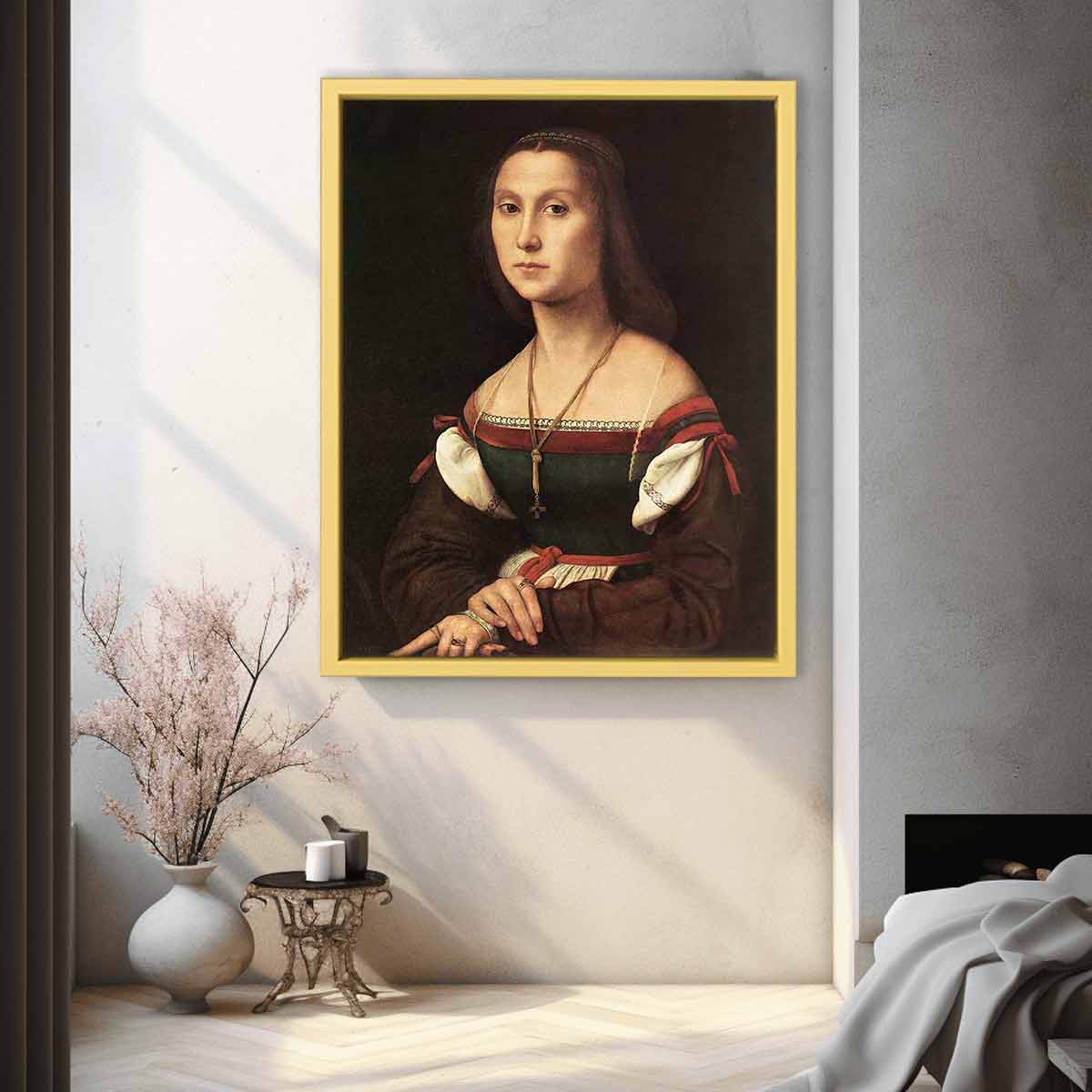 Portrait of a Young Woman By Raphael