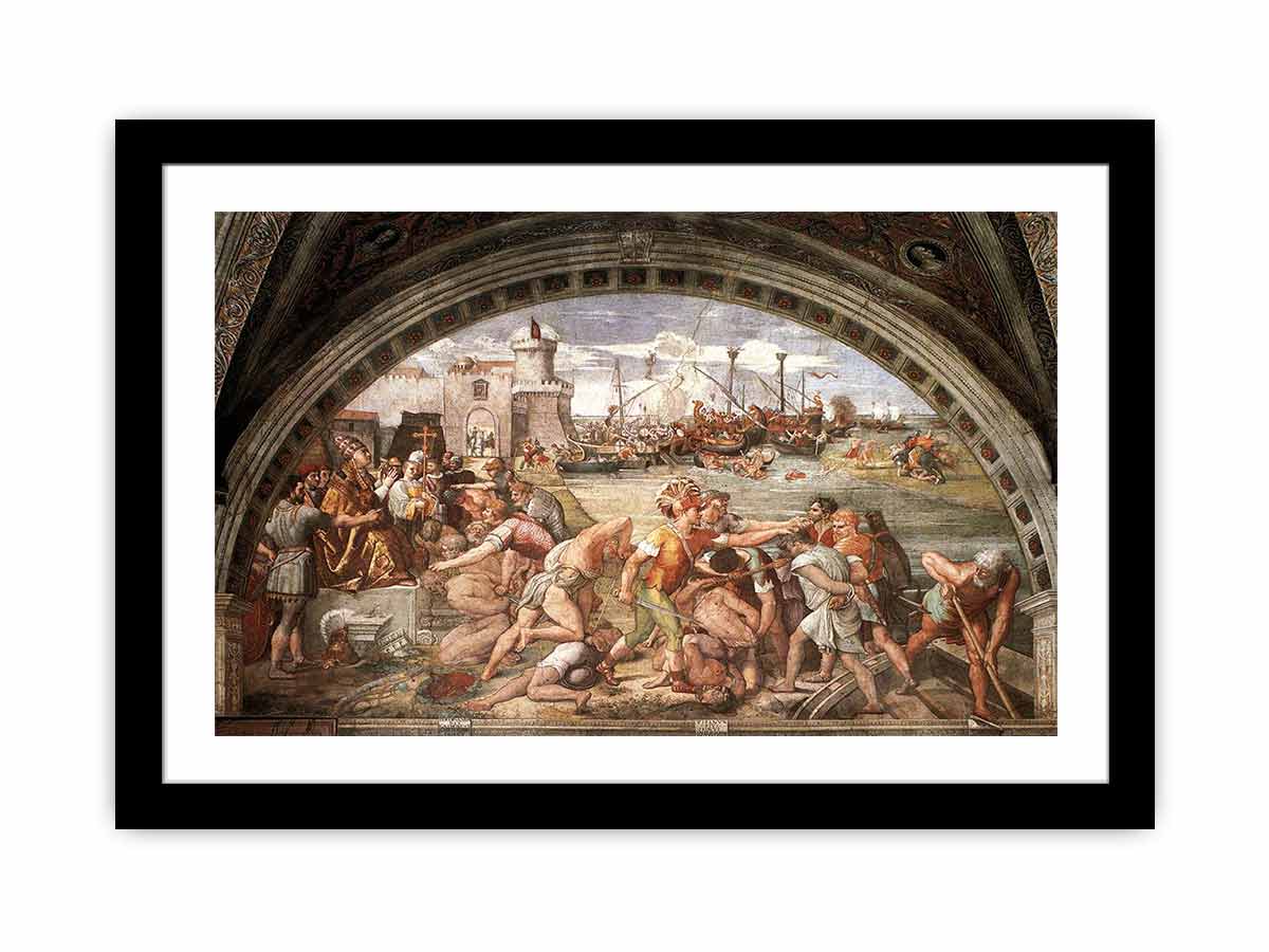 The Battle of Ostia By Raphael