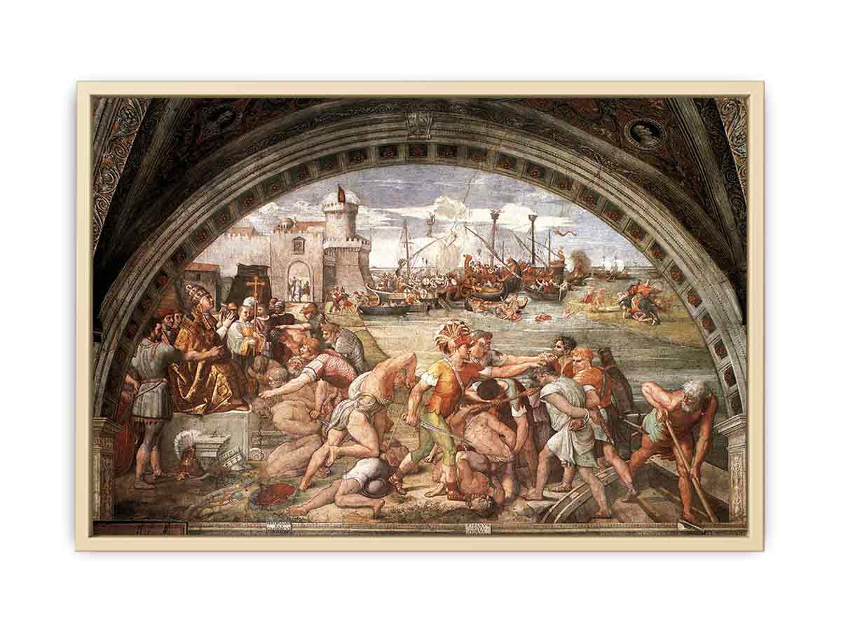 The Battle of Ostia By Raphael