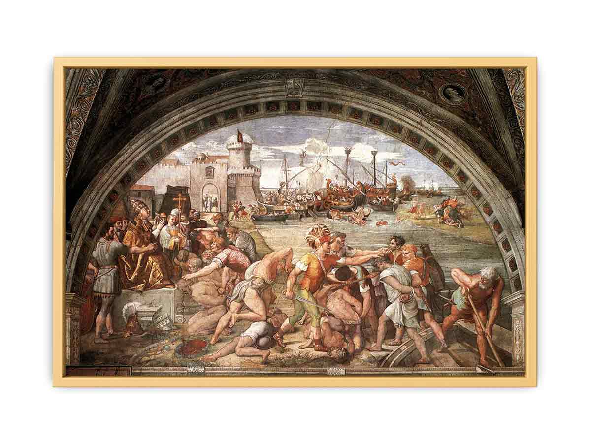 The Battle of Ostia By Raphael