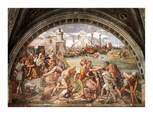 The Battle of Ostia By Raphael