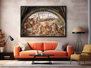The Battle of Ostia By Raphael