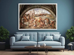 The Battle of Ostia By Raphael