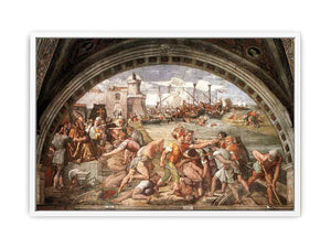 The Battle of Ostia By Raphael
