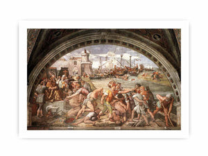 The Battle of Ostia By Raphael
