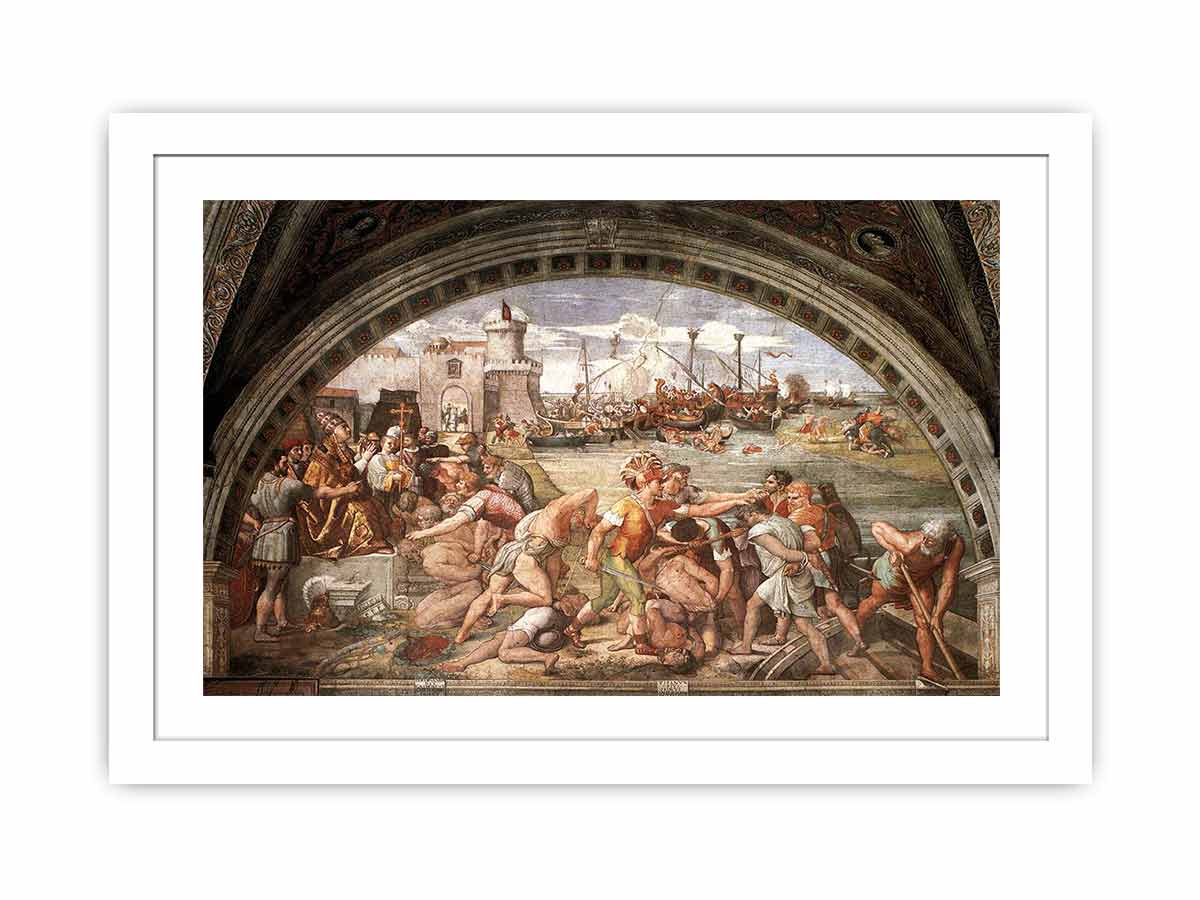 The Battle of Ostia By Raphael