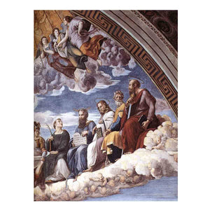Disputation of the Holy Sacrament (La Disputa) [detail: 10]