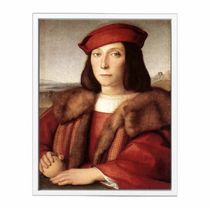 Young Man with an Apple By Raphael