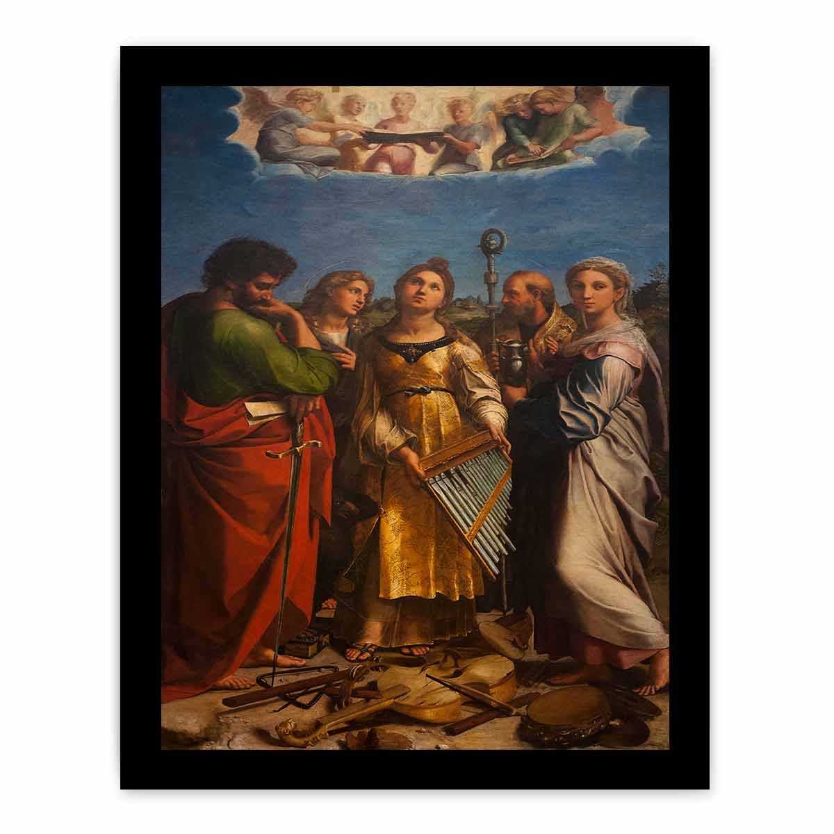 The Ecstasy of St. Cecilia By Raphael