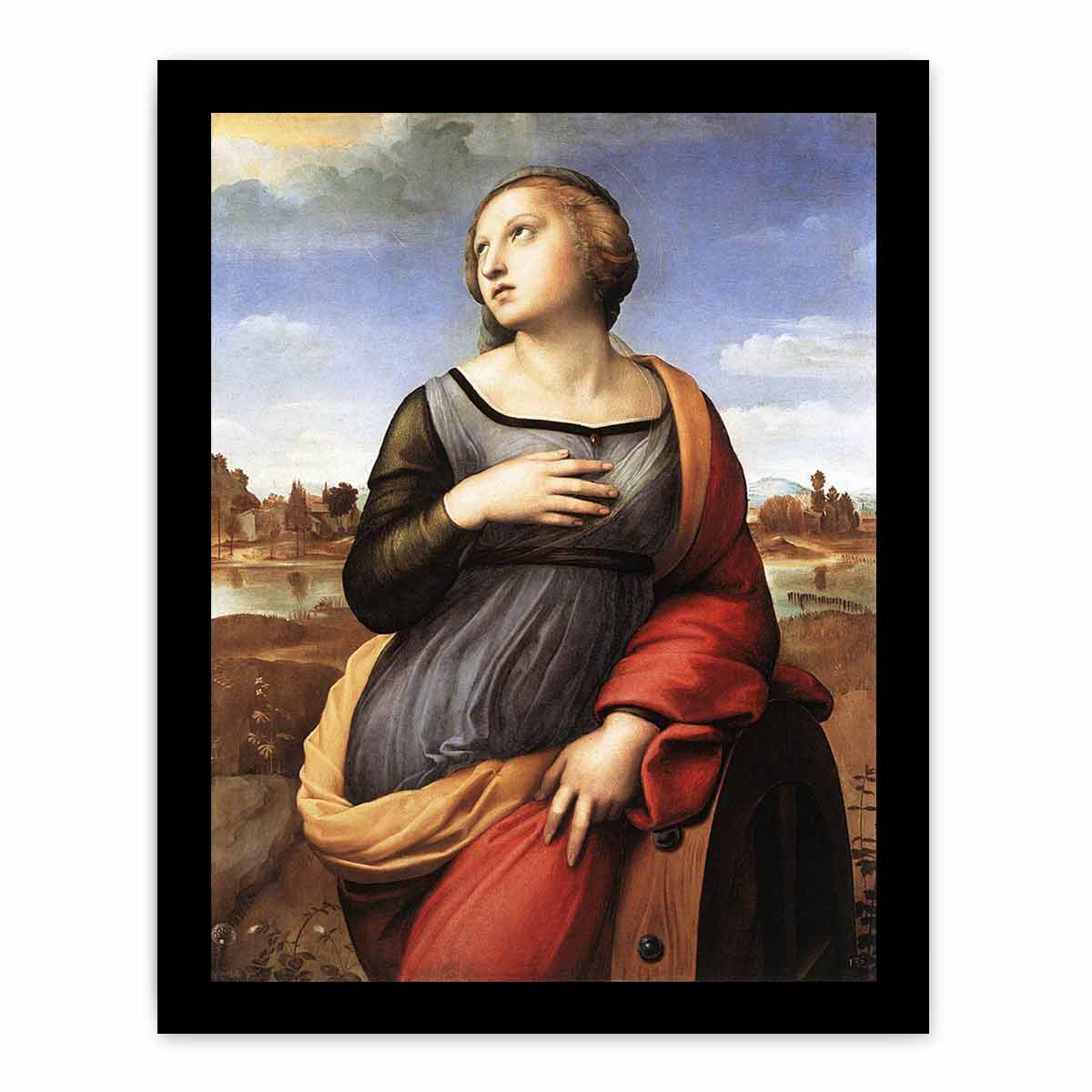 St Catherine of Alexandria By Raphael