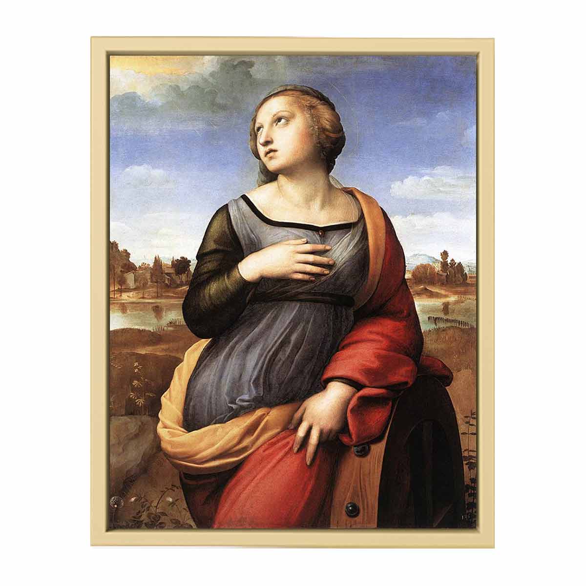 St Catherine of Alexandria By Raphael