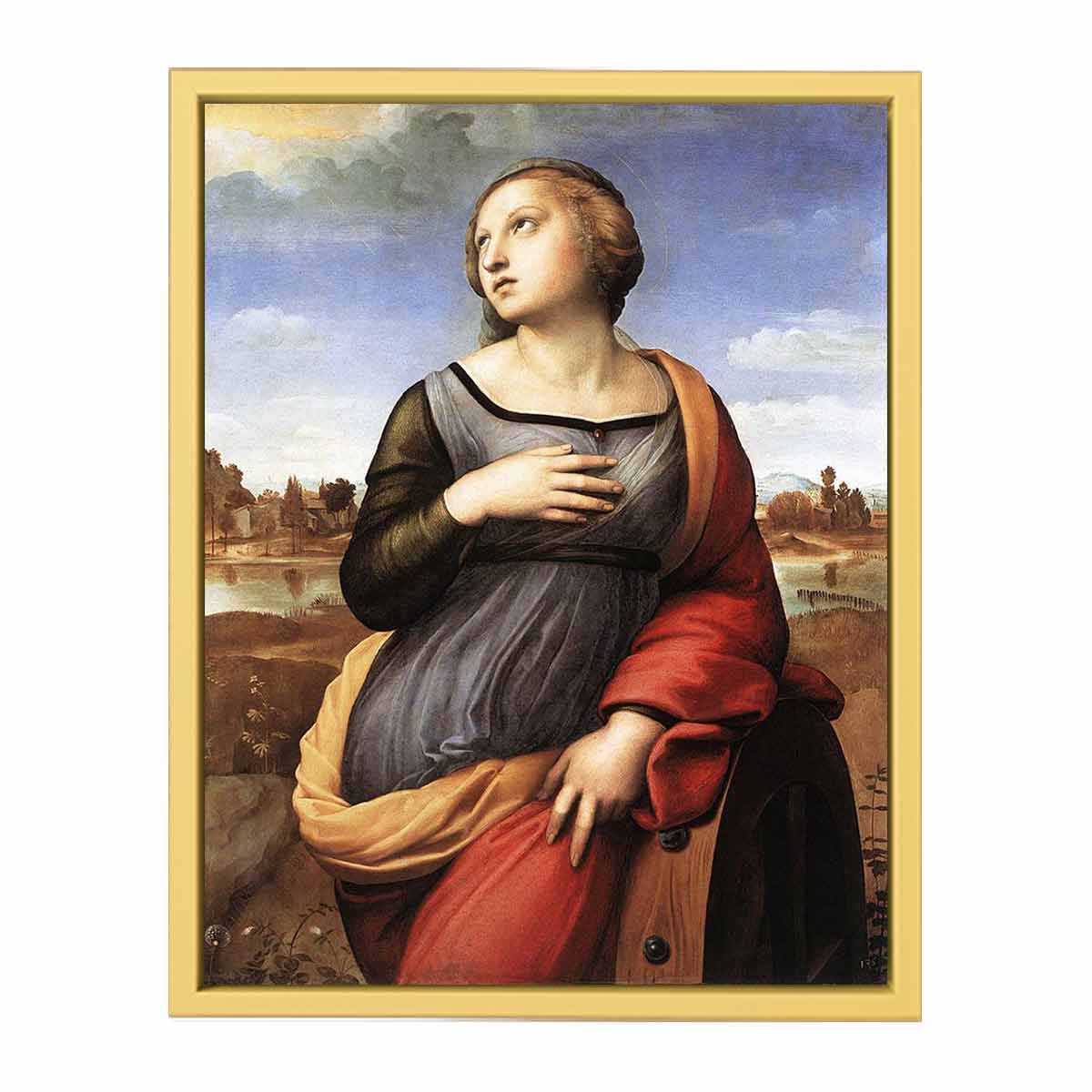 St Catherine of Alexandria By Raphael