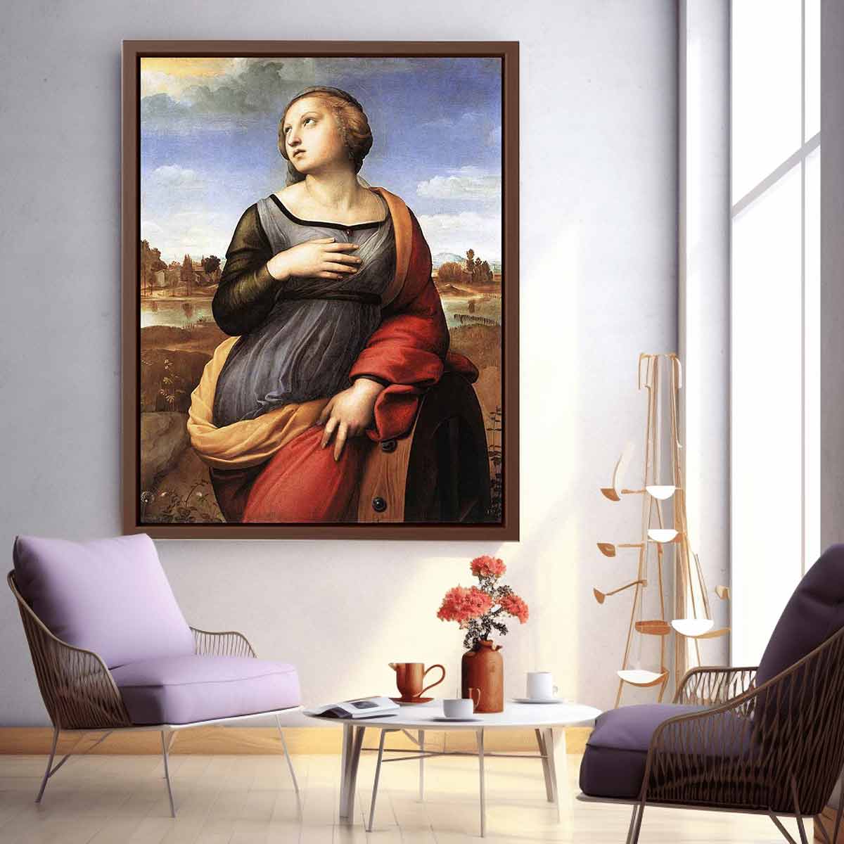 St Catherine of Alexandria By Raphael